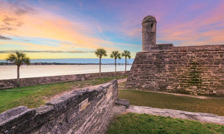 Castillo de San Marcos in Downtown St. Augustine