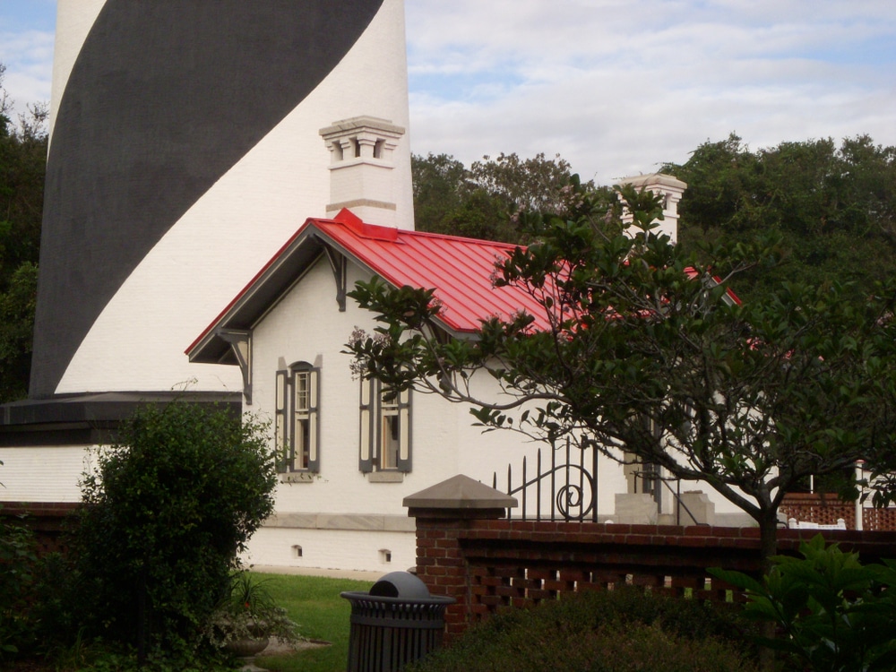 the foot of the St. Augustine Lighthouse near our St. Augustine bed and breakfast