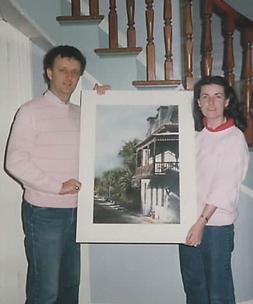 Margaret and Joe Finnegan in 1985, your innkeepers