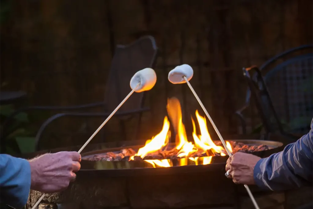 Smores! Yes we even do smores at our Bed and Breakfast