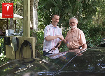 Our Tesla EV Car Charging